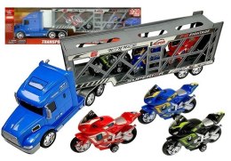 Zestaw Pojazdów Ciężarówka Transporter 1:24 Motory