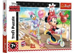 Puzzle 200 TREFL Minnie na plaży / Disney Minnie