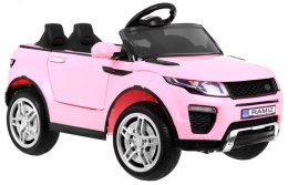 Autko Rapid Racer elektryczne dla dzieci Różowy + Pilot + Wolny Start + EVA + MP3 LED