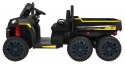 Autko Farmer Truck dla 2 dzieci Czarny + Napęd 4x4 + Pilot + Kiper + Audio LED