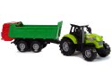 Traktor z Przyczepka Dźwięk Zielony Farma