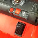Auto na akumulator 4x4 Skóra Pilot 2.4G LEDy USB CAR-JSX-1 Czerwony