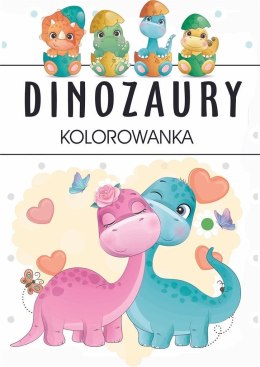 Dinozaury - kolorowanka