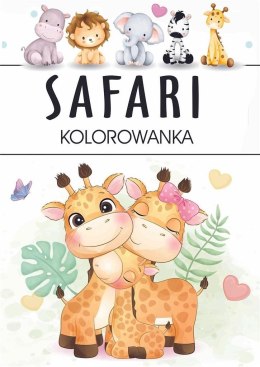 Safari - kolorowanka