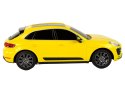Auto R/C Porsche Macan Turbo 1:24 Rastar Żółty