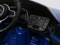 Duże Auto na akumulator lakierowane AUDI R8 Spyder RS EVA 2x45W SKÓRA 2.4G