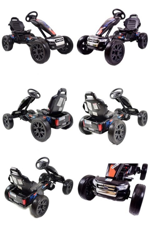 GOKART NA AKUMULATOR LICENCJA FORD'A, KOŁA EVA JAKOŚĆ /DK-G01B GOKART NA AKUMULATOR LICENCJA FORD'A, KOŁA EVA JAKOŚĆ /DK-G01B