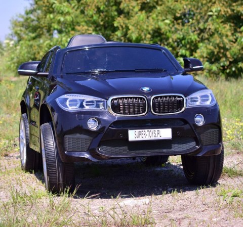 ORYGINALNE BMW X6M W NAJLEPSZEJ WERSJI, MIĘKKIE SIEDZENIE, PILOT 2.4 GHZ, LAKIER/ 2199