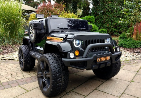 MEGA JEEP DRIFFTER EXCLUSIVE DLA 2 DZIECI, WOLNY START/ LAKIER. MIĘKKIE SIEDZENIE HP-011