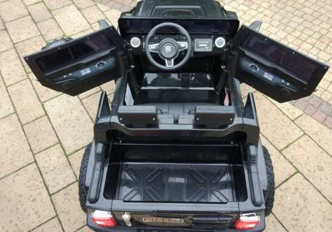 MEGA JEEP DRIFFTER EXCLUSIVE DLA 2 DZIECI, WOLNY START/ LAKIER. MIĘKKIE SIEDZENIE HP-011