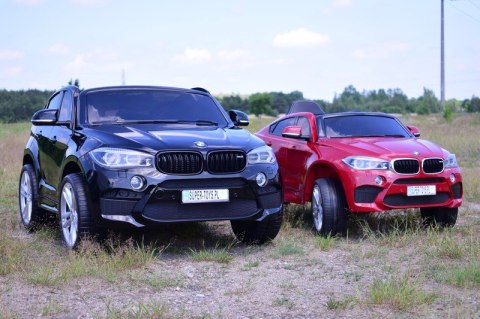 ORYGINALNE BMW X6M 2 OSOBOWE 2x120 WAT - W NAJLEPSZEJ WERSJI, MIĘKKIE SIEDZENIE, PILOT 2.4 GHZ, LAKIER/ 2168