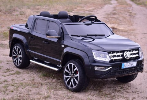 AUTO VW AMAROK 4X4,2X12V MIĘKKIE KOŁA, MIĘKKIE SIEDZENIE, WOLNY START, FUNKCJA BUJANIA/DMD298
