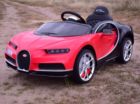 BUGATTI CHIRON MIĘKKIE KOŁA, MIĘKKIE SIEDZENIE, PEŁNA OPCJA/HL-318