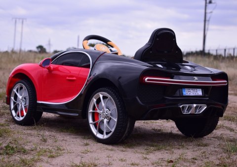 BUGATTI CHIRON MIĘKKIE KOŁA, MIĘKKIE SIEDZENIE, PEŁNA OPCJA/HL-318