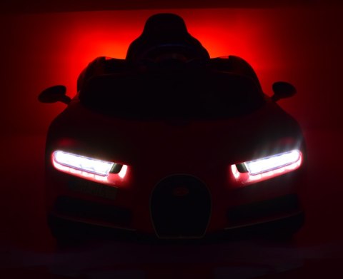 BUGATTI CHIRON MIĘKKIE KOŁA, MIĘKKIE SIEDZENIE, PEŁNA OPCJA/HL-318