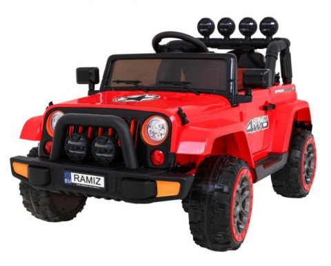 Auto na Akumulator Jeep BRD-7588 Czerwony Auto na Akumulator Jeep BRD-7588 Czerwony
