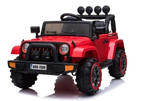 Auto na Akumulator Jeep BRD-7588 Czerwony Auto na Akumulator Jeep BRD-7588 Czerwony