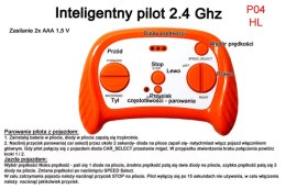 Pilot zdalnego sterowania w technologii 2.4 Ghz do pojazdów HL-169 I HL