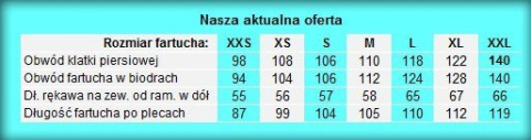 Biały fartuch laboratoryjny kitel Kraków dla studentów 100% bawełna WSZYSTKIE ROZMIARY KRAKÓW Biały fartuch medyczny kitel Biały fartuch laboratoryjny kitel Kraków dla studentów 100% bawełna WSZYSTKIE ROZMIARY KRAKÓW Biały fartuch medyczny kitel