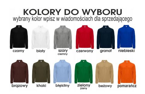 Koszulki REKLAMOWE POLO męskie DŁUGI RĘKAW JHK ROZMIARY! Kraków wysyłka Koszulki REKLAMOWE POLO męskie DŁUGI RĘKAW JHK ROZMIARY! Kraków wysyłka