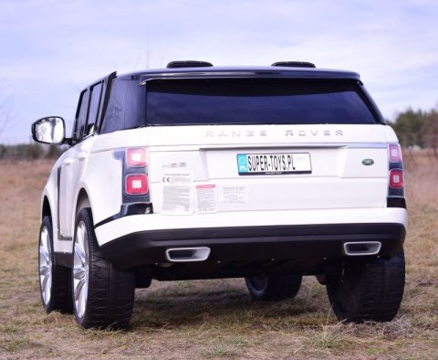 RANGE ROVER - MIĘKKIE KOŁA, MIĘKKIE SIEDZENIE, DŹWIĘK SPORTOWY SILNIKA, PEŁNA OPCJA/DK-RR999