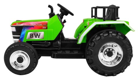 Duży Traktor dla dziecka na akumulator Traktor BLAZIN BW Zielony