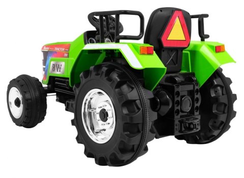 Duży Traktor dla dziecka na akumulator Traktor BLAZIN BW Zielony