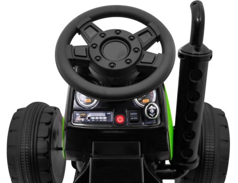 Duży Traktor dla dziecka na akumulator Traktor BLAZIN BW Zielony