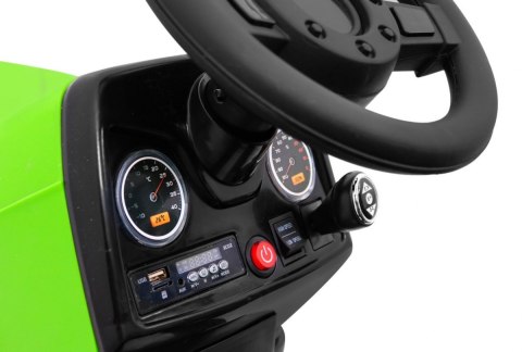 Duży Traktor dla dziecka na akumulator Traktor BLAZIN BW Zielony
