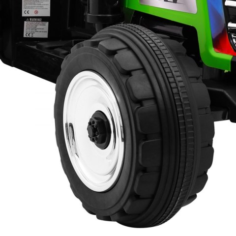 Duży Traktor dla dziecka na akumulator Traktor BLAZIN BW Zielony