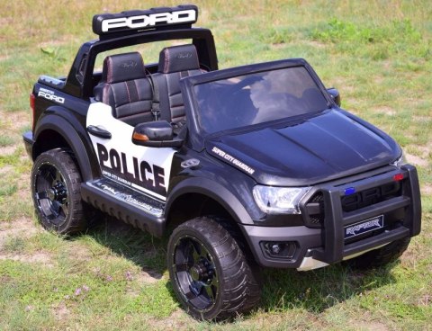 FORD RANGER F150RP POLICJA LICENCJA, MIĘKKIE KOŁA EVA, WOLNY START, KLUCZYK FULL OPCJA 12V F ORD RAPTOR POLICJA