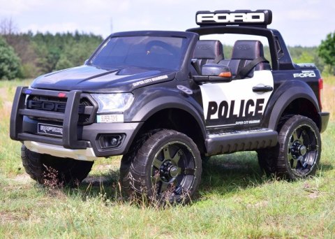 FORD RANGER F150RP POLICJA LICENCJA, MIĘKKIE KOŁA EVA, WOLNY START, KLUCZYK FULL OPCJA 12V F ORD RAPTOR POLICJA