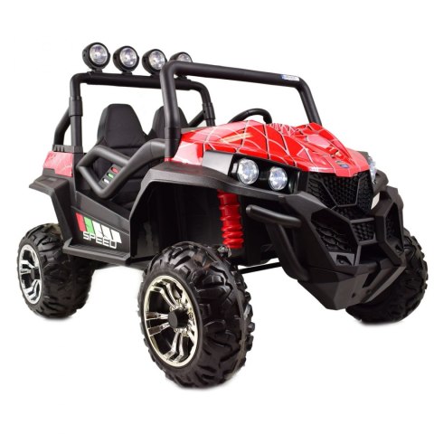 MEGA BUGGY 4X4, 2x12V SPEED NEW DLA 2 DZIECI, MĘKKIE KOŁA, MIĘKKIE SIEDZENIA/S2588