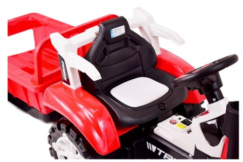 TRAKTOR NA AKUMULATOR Z PRZYCZEPĄ, MIĘKKIE SIEDZENIE, PILOT/HSD6601-RC TRAKTOR NA AKUMULATOR Z PRZYCZEPĄ, MIĘKKIE SIEDZENIE, PILOT/HSD6601-RC