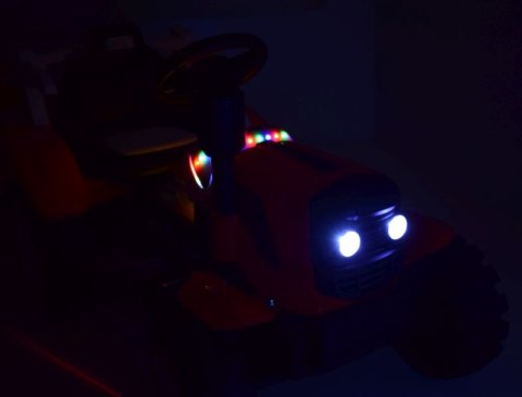 TRAKTOR NA AKUMULATOR Z PRZYCZEPĄ, MIĘKKIE SIEDZENIE, PILOT/HSD6601-RC TRAKTOR NA AKUMULATOR Z PRZYCZEPĄ, MIĘKKIE SIEDZENIE, PILOT/HSD6601-RC