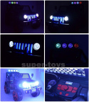 MEGA JEEP DRIFFTER EXCLUSIVE DLA 2 DZIECI, WOLNY START/ LAKIER. MIĘKKIE SIEDZENIE HP-011