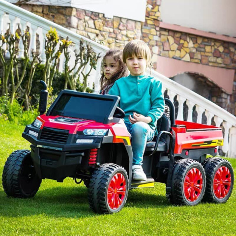 Pojazd Farmer Truck Czerwony