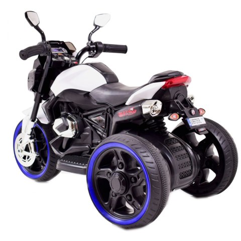 MOTOR MOTO 3 KOŁOWY, ŚWIECĄCE KOŁA, GAZ W MANETCE/BH818