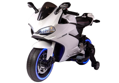 WIELKI MOTOR ŚCIGACZ PERFECT WOLNY START, ŚWIECĄCE, MIĘKKIE KOŁA/1628G