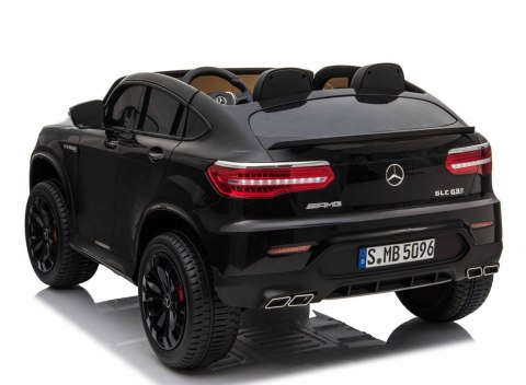 MERCEDES GLC 63S LICENCJA, 4X4, 2x12V, MIĘKKIE KOŁA EVA, MIĘKKIE SIEDZENIE, WALIZKA, FULL OPCJA/XMX608