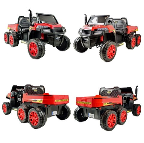BUGGY 6 KOŁOWY DLA 2 DZIECI, WYWROTKA, MIĘKKIE KOŁA, MIEKKIE SIEDZENIE, NAJMOCNIEJSZA WERSJA/A730-2