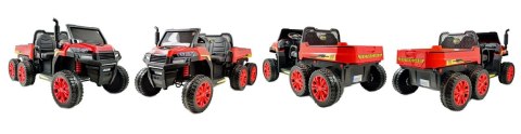 BUGGY 6 KOŁOWY DLA 2 DZIECI, WYWROTKA, MIĘKKIE KOŁA, MIEKKIE SIEDZENIE, NAJMOCNIEJSZA WERSJA/A730-2