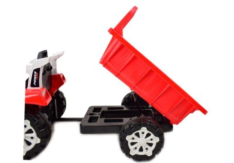 TRAKTOR NA AKUMULATOR Z PRZYCZEPĄ, MIĘKKIE SIEDZENIE, PILOT/HSD6601-RC TRAKTOR NA AKUMULATOR Z PRZYCZEPĄ, MIĘKKIE SIEDZENIE, PILOT/HSD6601-RC