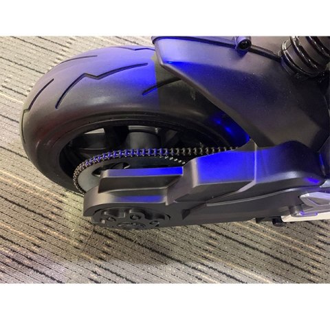 WIELKI MOTOR ŚCIGACZ PERFECT WOLNY START, 250 WAT, ŁAŃCUCH, TARCZOWE HAMULCE, MIĘKKIE KOŁA/SX1628-24V