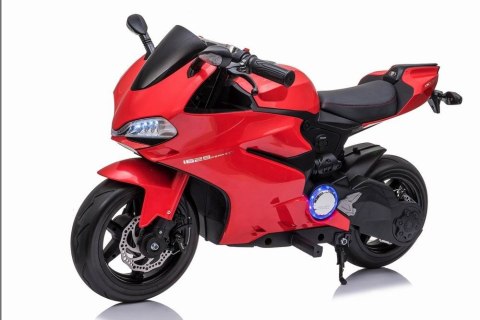 WIELKI MOTOR ŚCIGACZ PERFECT WOLNY START, 250 WAT, ŁAŃCUCH, TARCZOWE HAMULCE, MIĘKKIE KOŁA/SX1628-24V