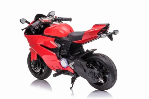 WIELKI MOTOR ŚCIGACZ PERFECT WOLNY START, 250 WAT, ŁAŃCUCH, TARCZOWE HAMULCE, MIĘKKIE KOŁA/SX1628-24V