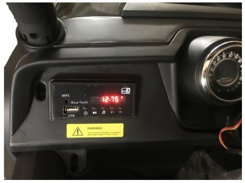 MERCEDES BENZ UNIMOG 4X4,12V14AH, AMORTYZATORY, MIĘKKIE KOŁA,MIĘKKIE SIEDZENIE SUPER OPCJA/UNIMOG