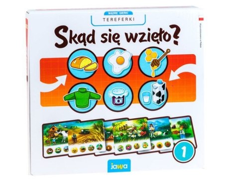 Gra logiczna układanka Skąd się wzięło? GR0302 Gra logiczna układanka Skąd się wzięło? GR0302