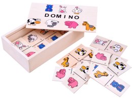 Obrazkowe Domino dla dzieci zwierzątka ZA2515