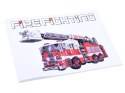 Klocki zbuduj Wóz strażacki auto 711ele ZA2969